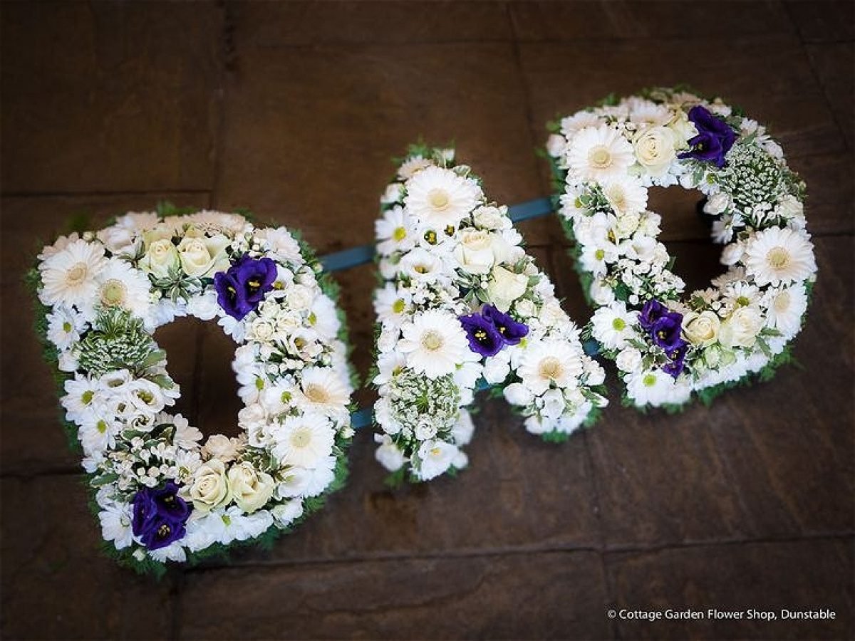 Funeral Letters - Mixed Flowers - Image 2