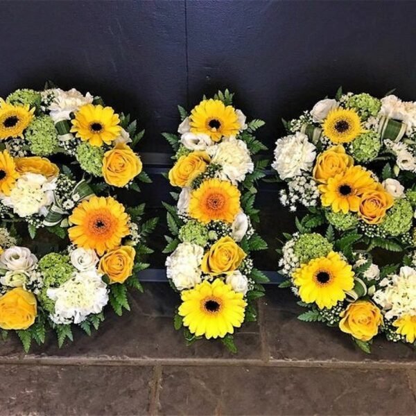 Funeral Letters - Mixed Flowers