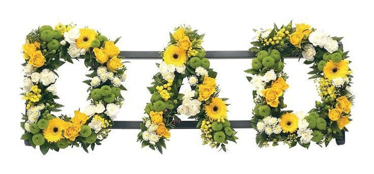 Funeral Letters - Mixed Flowers - Image 5