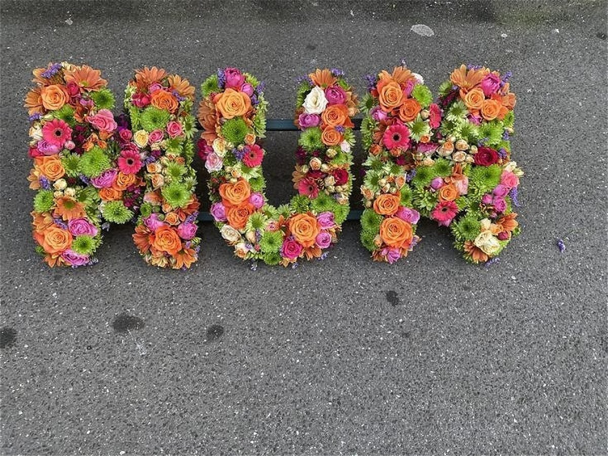 Funeral Letters - Mixed Flowers - Image 3
