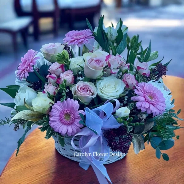 Rosewood Whimsy Basket