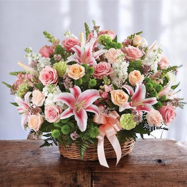 Floral Symphony Basket